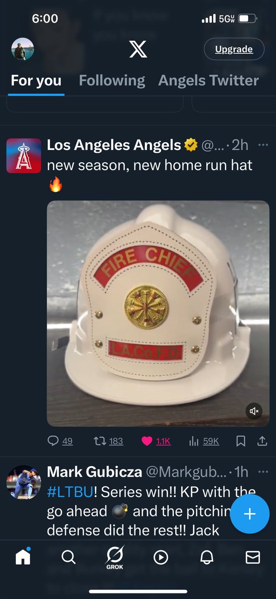 j_moons86's tweet photo. Sup everyone! Curious to see everyone’s thoughts on the new HR celebration hat? Think it’s a cool idea but can’t get over the LA County part 😅 https://t.co/fVFn4GRz5e