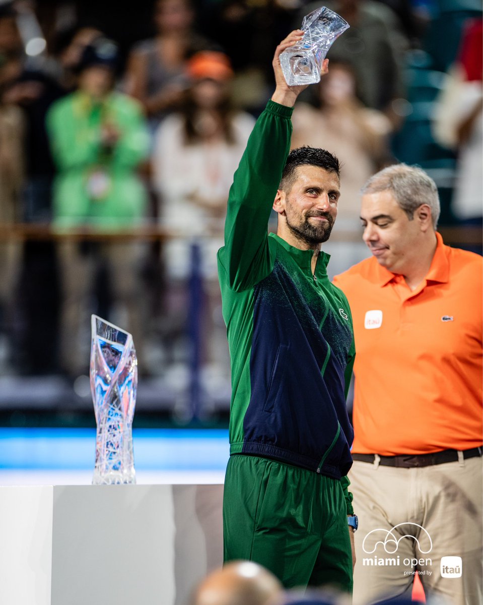 MiamiOpen's tweet photo. Miami was glad to have you back, @DjokerNole 🫶 https://t.co/qv96XDgjO2