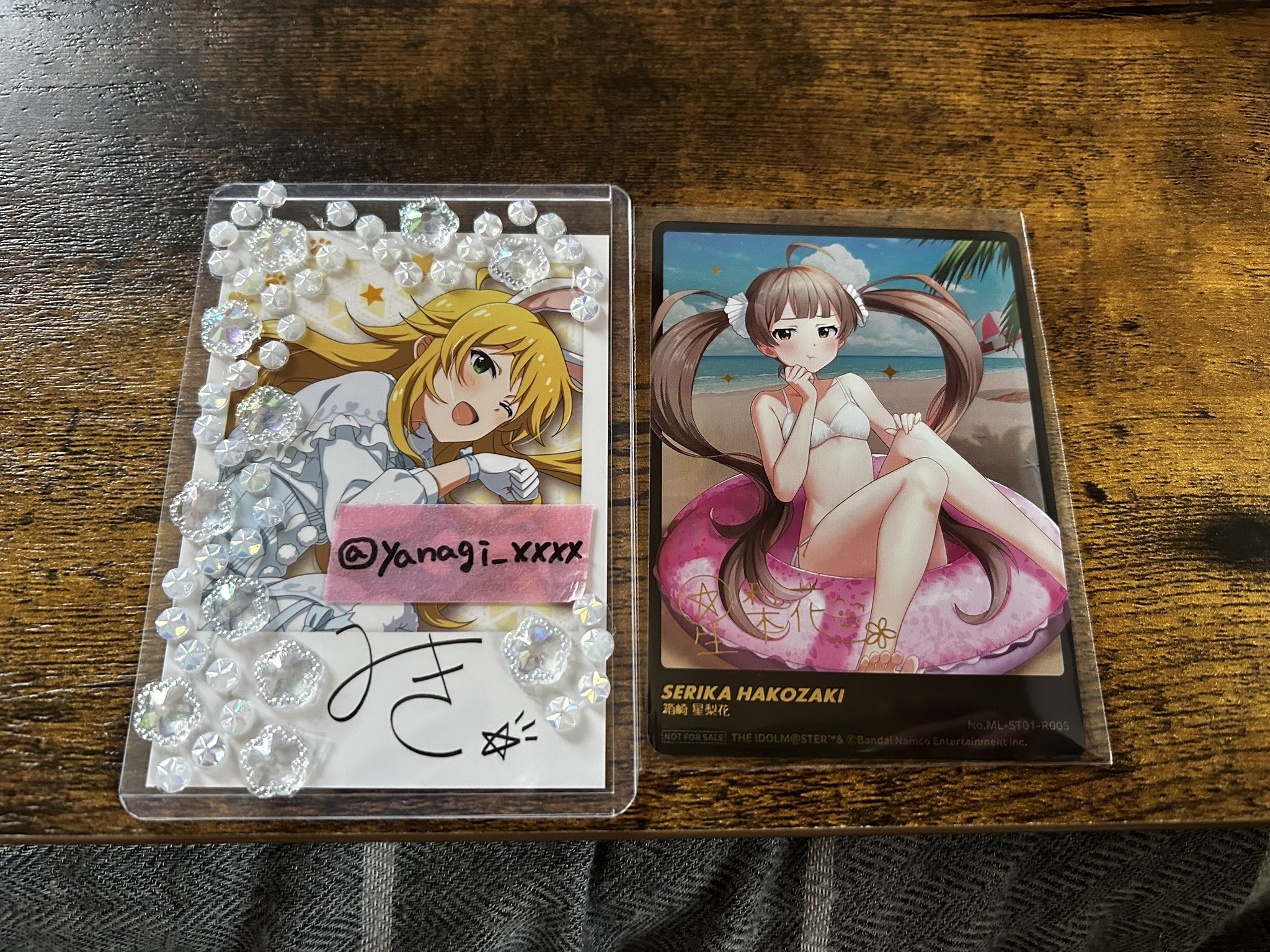 ミリオンライブ　ピクチャーコレクション　星崎星梨花　箔押しサイン入りレア アイドルマスターミリオンライブ ピクコレ ピクチャー