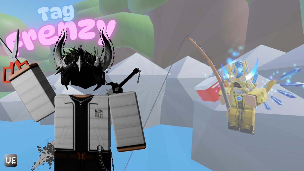 UE_Roblox's tweet image. 🔥IT'S OUT!
👉GO PLAY TAG FRENZY: ROCK PAPER SCISSORS ON #ROBLOX!
roblox.com/games/12637945…
🎟️USE CODE "RELEASE" FOR 50 IN-GAME CODES.
#RobloxDev #RobloxGames