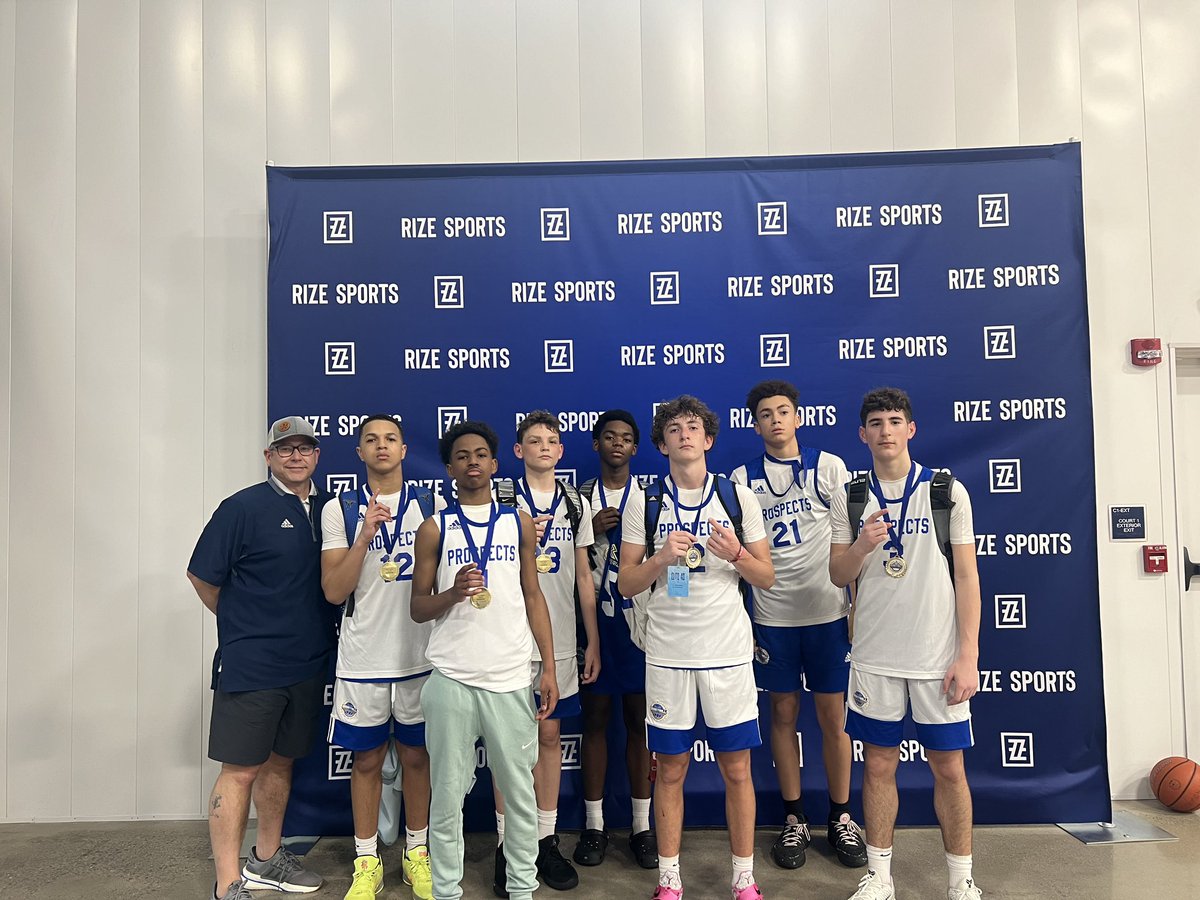 Prospects 7th grade is Champion of 8th grade Division in Adidas Tip Off.
