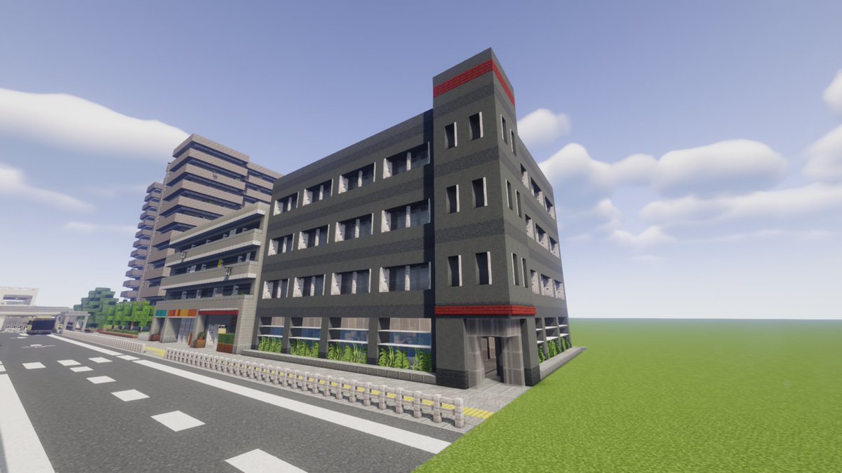 corkminecraft's tweet photo. マイクラで銀行作ってみました！
#minecraft #マインクラフト #minecraft建築コミュ https://t.co/FrKbeGzL5N