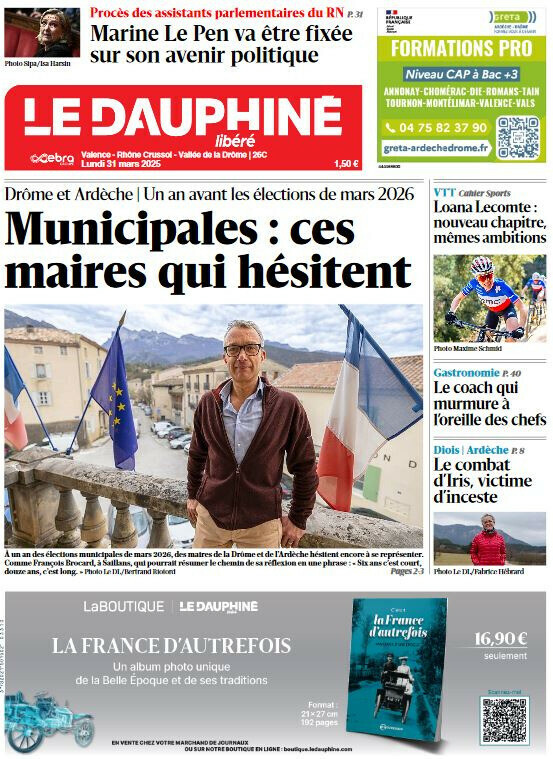 👋 Bonjour, voici la une de votre journal ce lundi 31 avril. Bonne journée à toutes et à tous ! 🙂