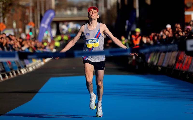 Congratulations to Killian Mooney from <a href="/DSDAC/">Dundrum South Dublin AC</a> for winning the inaugural men’s race at the 2025 Dublin City Half Marathon this weekend.
#actionhasimpact