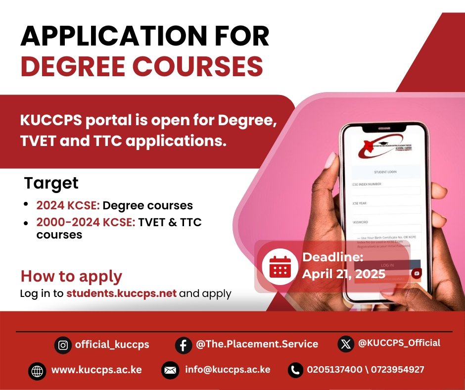 Kindly visit our website at uzimauniversity.ac.ke for more information, you can call or WhatsApp us on 0703727660