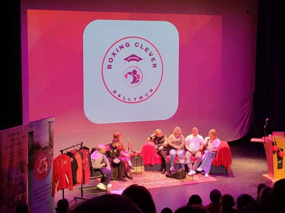 Powerful event on Friday in <a href="/axisBallymun/">axis Ballymun</a>. Thank you to <a href="/BallymunLDATF/">Ballymun LDATF</a> for creating a visual &amp; interactive experience . Also thank you to all who supported the event