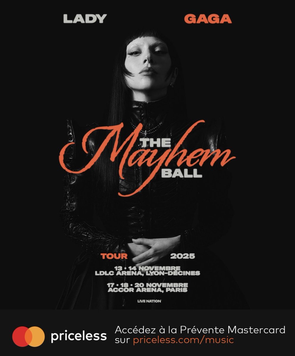 Lady Gaga France tweet media