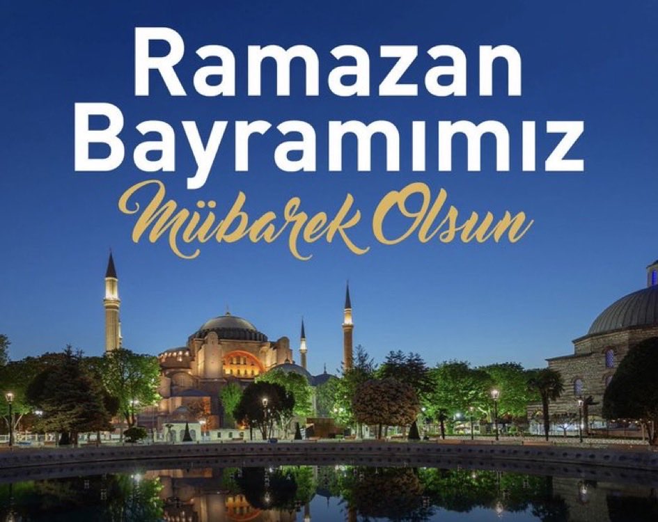 Ramazan bayramımız mübarek olsun. Rabbimden bu müstesna günlerin başta ülkemiz, aziz milletimiz ve tüm İslam aleminde birlik, beraberlik, kardeşlik ve huzur iklimine vesile olmasını diliyorum.