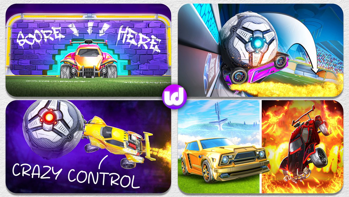 These are my favorite Rocket League YouTube thumbnails from last week. 

Which one would you click on first?