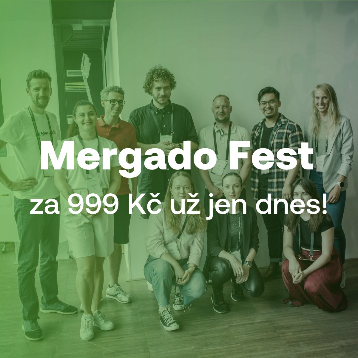 Znáte nějakou akci, kde si za 999 Kč poslechnete až 25 přednášek, občerstvíte se, zanetworkujete s profíky z oboru a ještě si zaskotačíte na afterparty?👀

My jednu ano. Jmenuje se Mergado Fest a lístky na ni koupíte za krásných 999,- už jen dnes! 

🎫 mergadofest.cz/vstupenky/