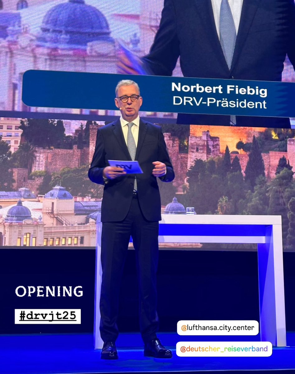 Norbert Fiebig <a href="/DRVDE/">DRV</a> Opening #DRVJT25  👉 wir muessen an einem Strang ziehen und nicht auseinander dividieren lassen #tourismus