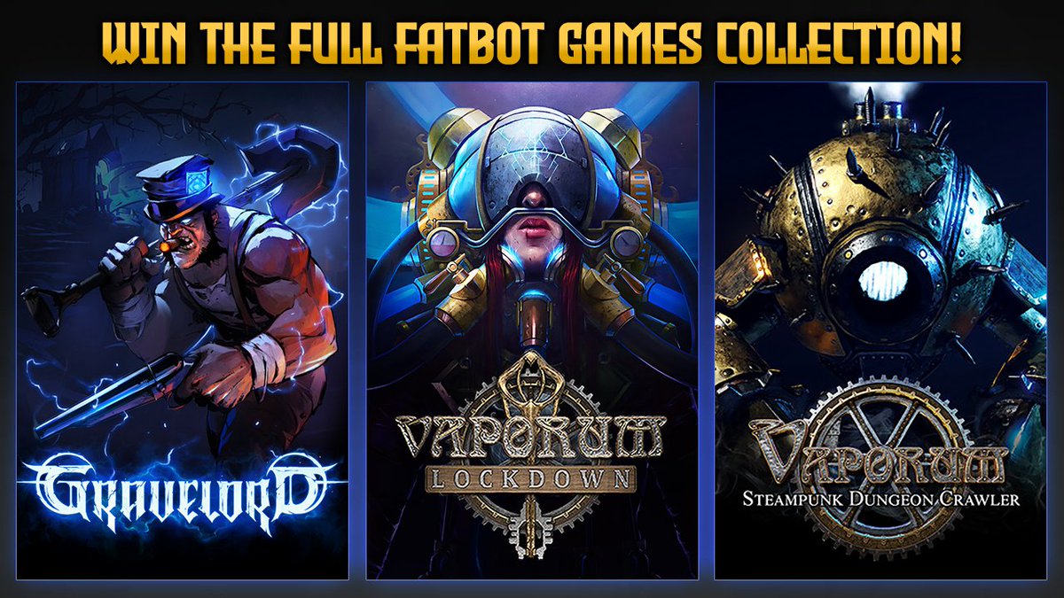 Win the full 💥FATBOT GAMES COLLECTION!💥 Just subscribe to our newsletter here: cutt.ly/kraPzuvM 

#Giveaway #pcgaming