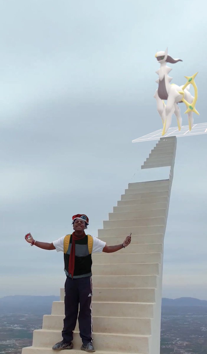 climbing the ARCEUS STAIRWAY 🦙⛰️