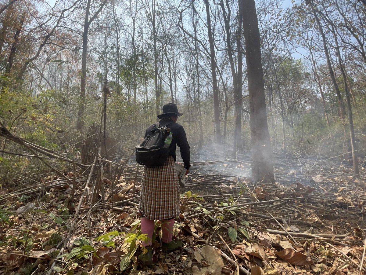 Mirror_org's tweet image. นักรบย่อมมีบาดแผล

เข้าป่าลุยไฟไปสักพัก รองเท้าคู่ใจ กางเกงคู่กาย ก็เริ่มงอแง ร้องเท้าเหยียบแนวไฟที่ยังร้อนอยู่ไปหลายครั้งพื้นยางก็เริ่มเสื่อมสภาพและเปิดออก

อย่างล่าสุดทีมไปลุยไฟที่ดอยศรีบัวบาน จ.ลำพูน กางเกงที่ใส่ผ่านศึกกันมาหลายหนก็ทนไม่ไหว ขาดกลางคัน…