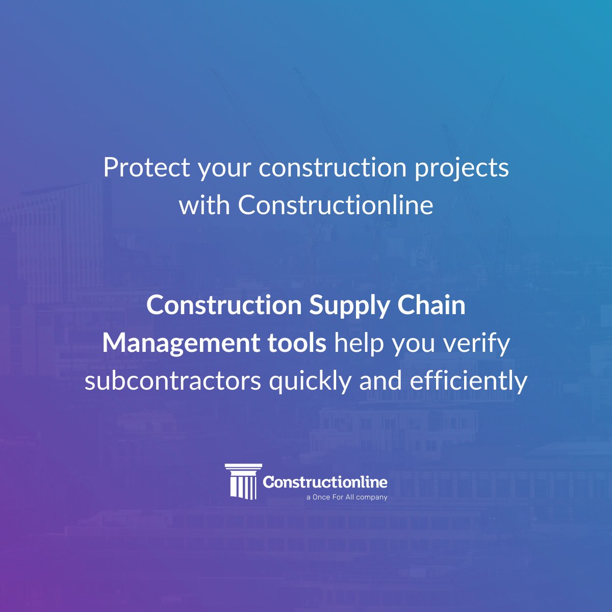 constructline's tweet image. How protected are your #construction projects? Could your procurement processes be streamlined?
We offer #ConstructionSupplyChainManagement tools to help streamline your procurement processes 👉 ow.ly/WeUe50ViRYJ
#SCM #ConstructionSCM