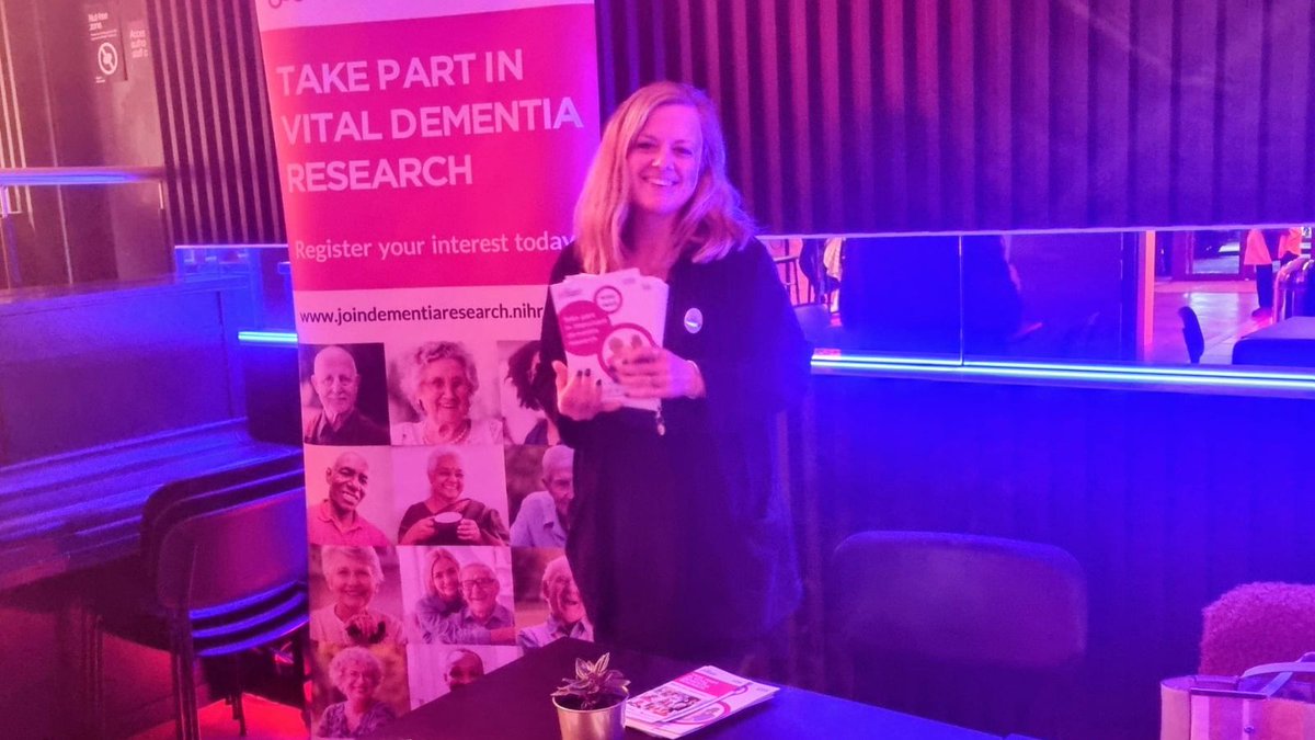 ⭐ A night at the theatre with #JoinDementiaResearch. Our #SouthCentral team attended "The Nature of Forgetting" at the Theatre Royal Winchester - a powerful performance on memory loss, and a brilliant way to spark conversations about dementia and the importance of research!