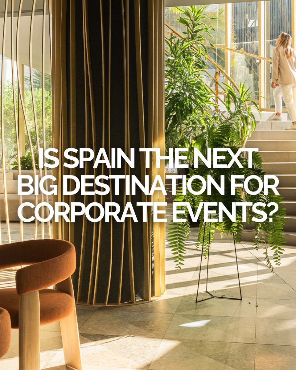 Why is Spain a top choice for business events? 🇪🇸 From world-class venues to seamless travel, find out more on LinkedIn, IG &amp; FB! #BusinessTravel #SpainMeetings