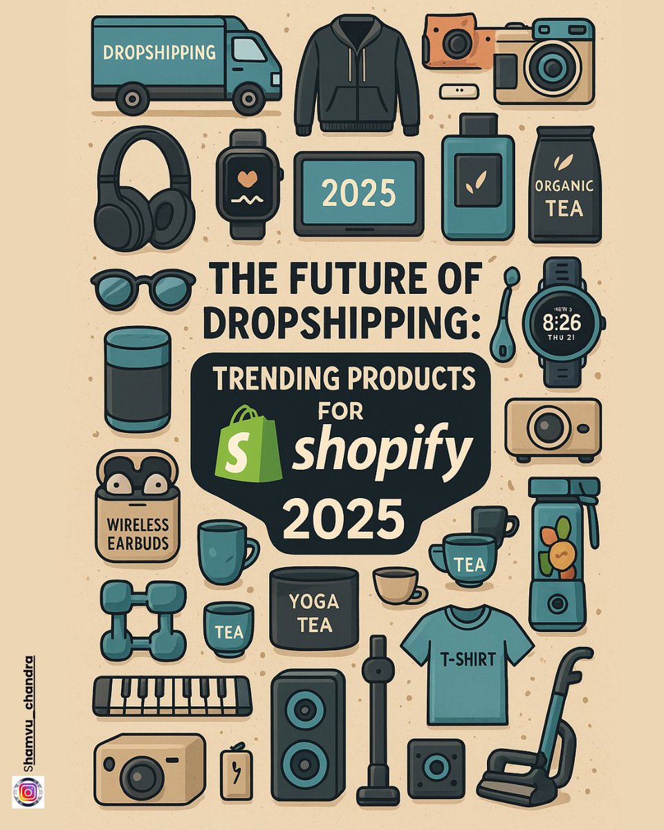 The Future of Dropshipping: Top Trending Products for 2025! 🚀📦
#Dropshipping2025 #ShopifyTrends #EcommerceSuccess #MakeMoneyOnline #PassiveIncome #TrendingProducts #ShopifyTips #OnlineBusiness #DropshippingTips #WinningProducts