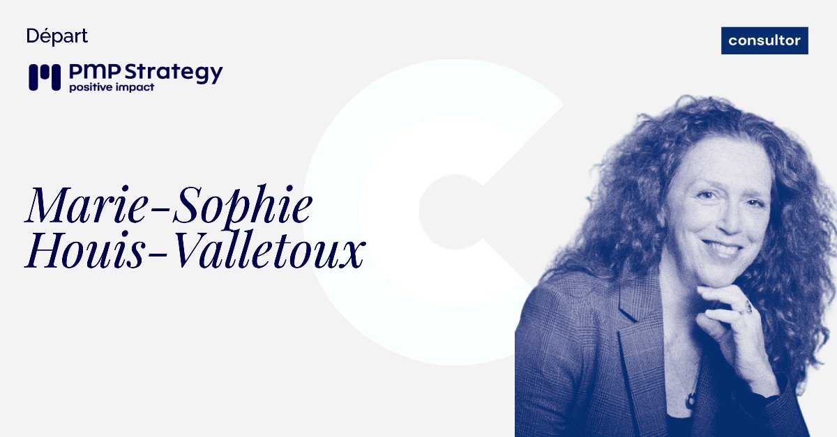 🔄 [DÉPART] Marie-Sophie Houis-Valletoux, associée chez PMP Strategy depuis 7 ans, annonce son départ du cabinet. Elle prend 6 mois pour mener un projet personnel avant d’explorer de nouvelles opportunités en corporate.

➡️ consultor.fr/articles/pmp-s…

🏫 <a href="/HECParis/">HEC Paris Business School</a> / <a href="/HECAlumni/">HEC Alumni</a>