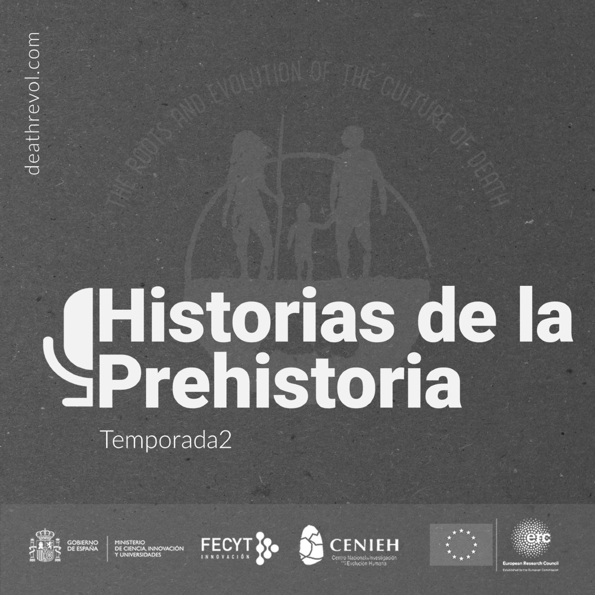 DEATHREVOL1's tweet image. If you've ever wondered how it all began, this podcast is for you. And if you haven't, now is the time to start.
"Historias de la Prehistoria", the podcast where we unearth the past to understand the present.
Tomorrow we premiere the second season on Spotify and on our website!