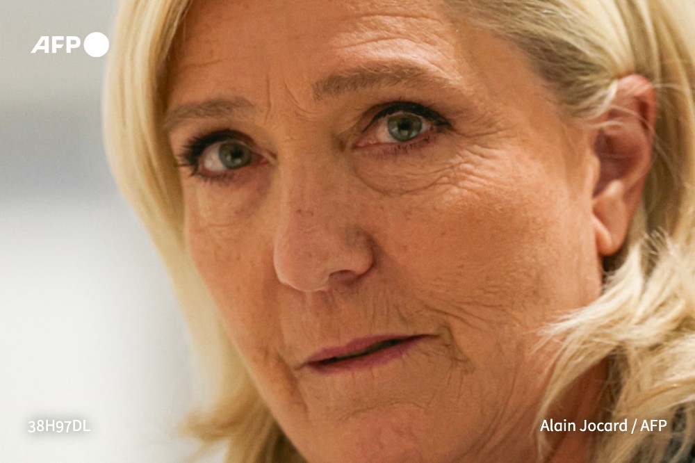 #UPDATE A French court has convicted far-right leader Marine Le Pen on charges of embezzlement of public funds over a fake jobs scam at the EU parliament, a ruling which could derail her 2027 presidential hopes.