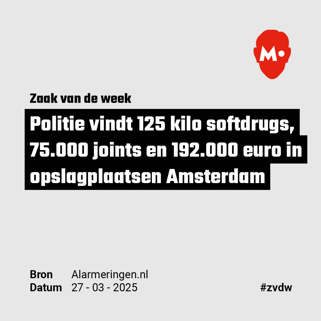 Grote drugsvangst in Amsterdamse bedrijfspanden: 125 kilo softdrugs en 192.000 euro gevonden