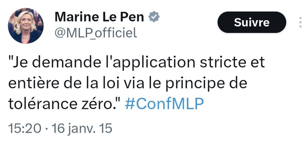 Pour une fois je suis d'accord : Marine Le Pen a raison. 

Allez : maintenant, en PRISON