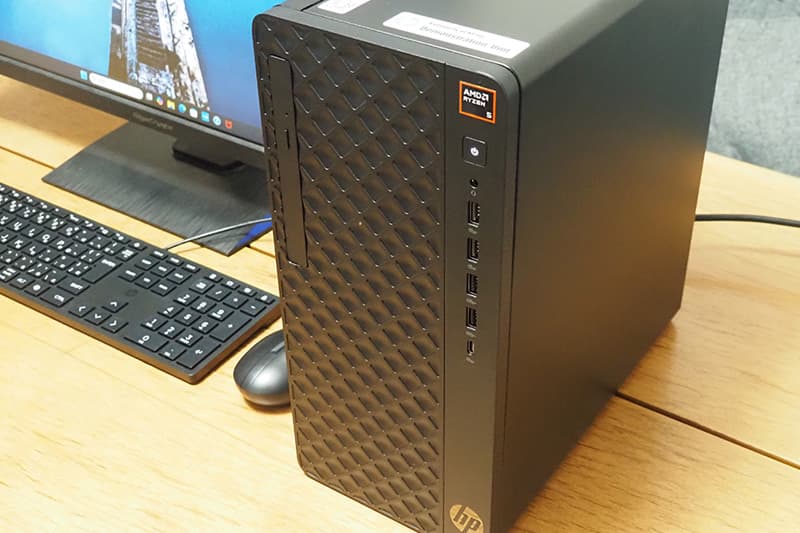HP ProDesk 2 Tower G1a Desktop AI PCの実機をブログでレビューしま