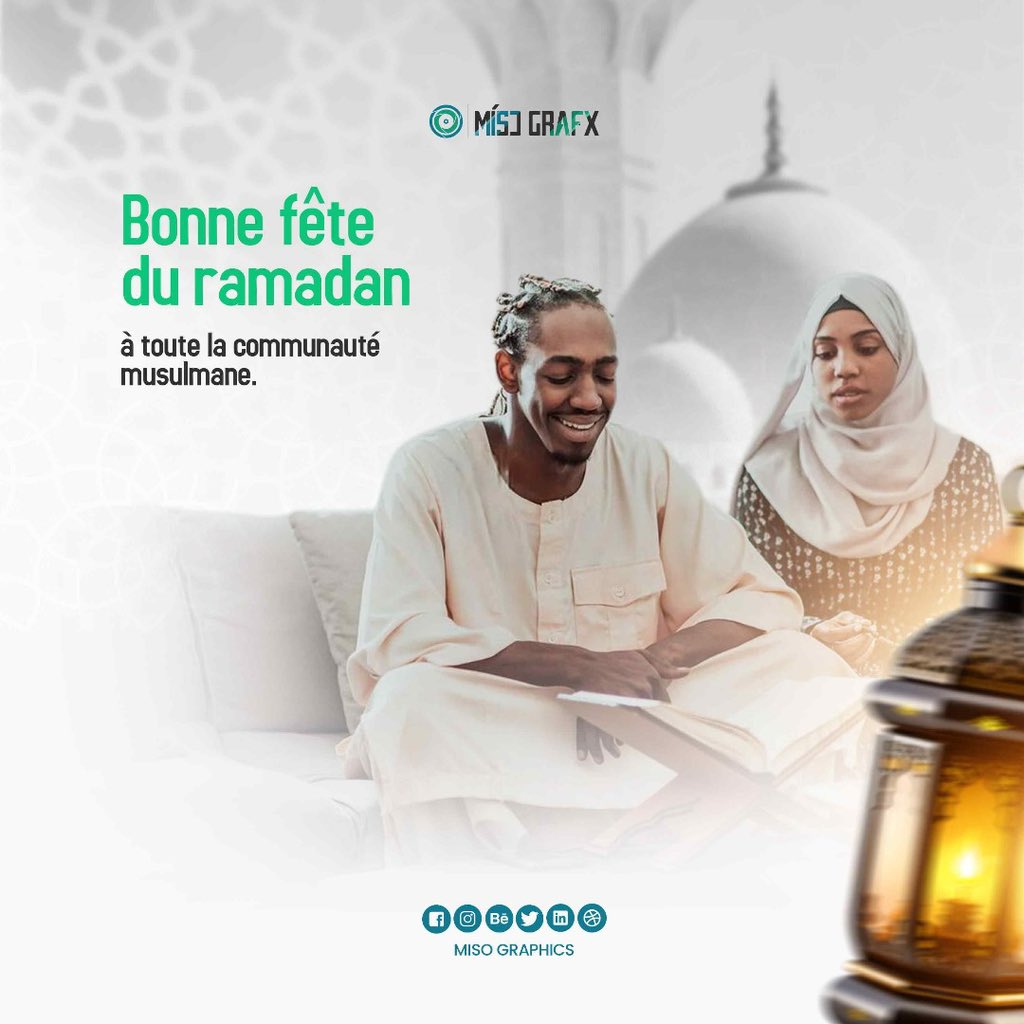 misographics's tweet photo. #Eid Mubarak !  Que cette fête soit un moment de paix, de partage et de bénédictions pour vous et vos proches. 

#Ramadan2025 #MisoGraphics #GraphicDesign https://t.co/j2VuInJ1YP