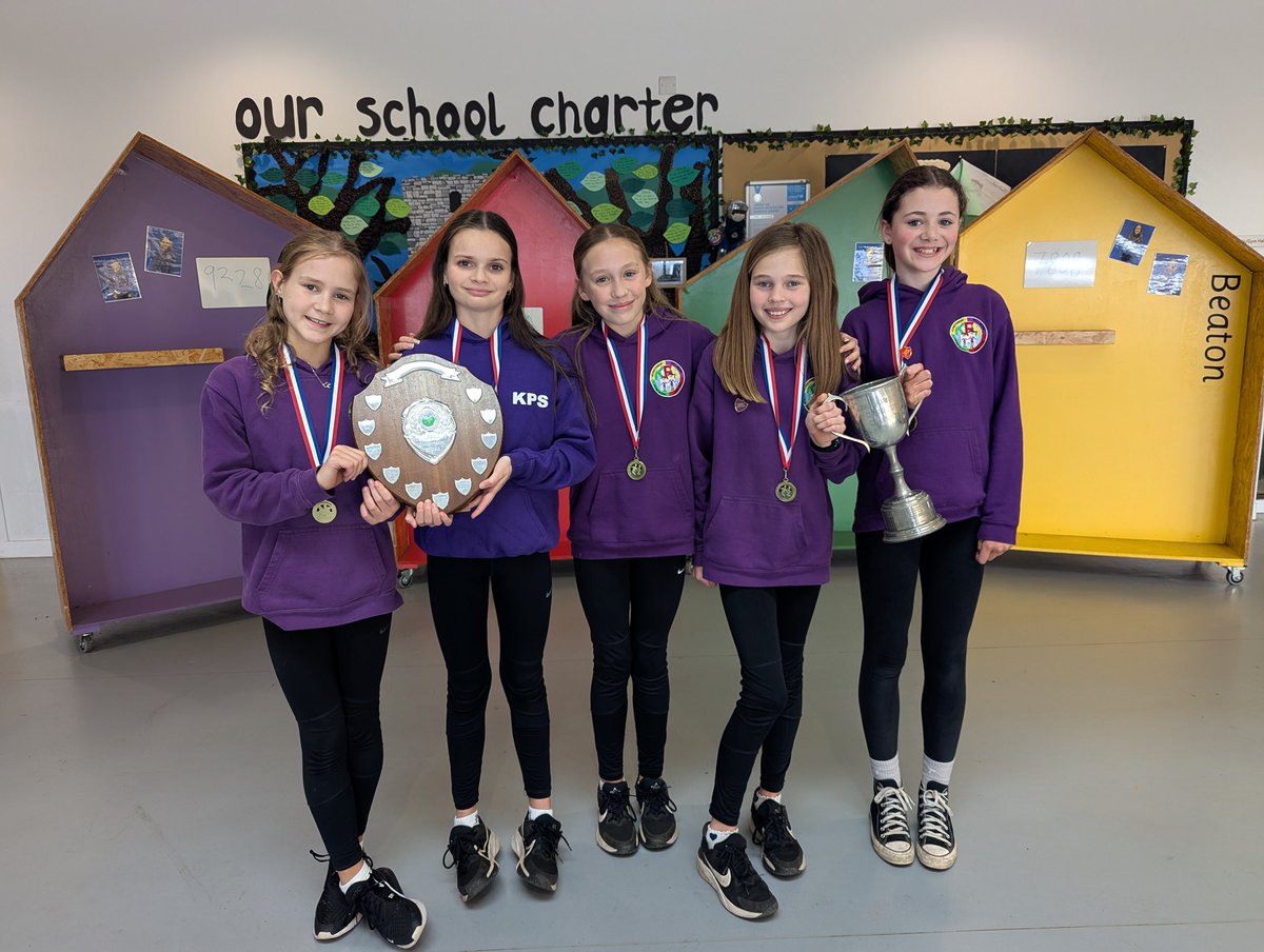So proud of our talented athletes at the PKC cross country event. Winners of P6 girls, P6 boys, P7 girls and P7 boys races. Thanks to Mr Graham who goes above and beyond for our children. #teamwork #wellbeing #ambition #achievement <a href="/PKCEducation/">PKC Education</a>