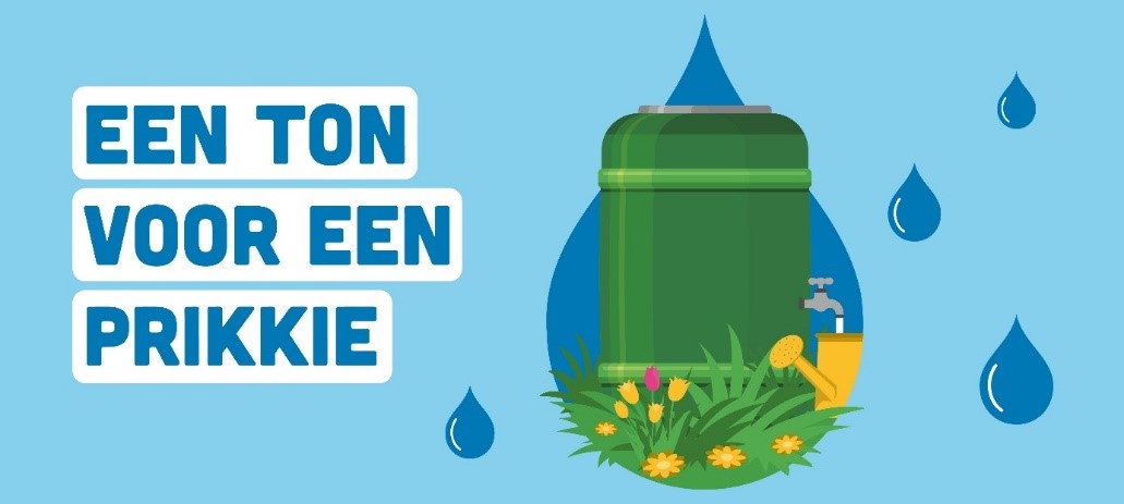Vang regenwater en bespaar op kraanwater! Profiteer van 40 euro korting op een regenton bij deelnemende online en fysieke winkels. De actie loopt van april tot oktober. Help de natuur én uw tuin.