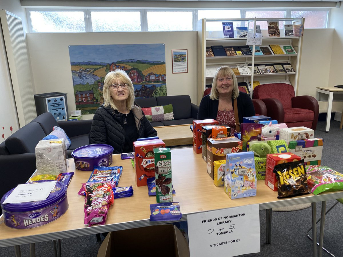 WFlibraries's tweet image. Don’t forget our craft fair today at Normanton Library 10am until 2pm. Call in and see our wonderful stalls @MyWakefield #NormantonLibrary
