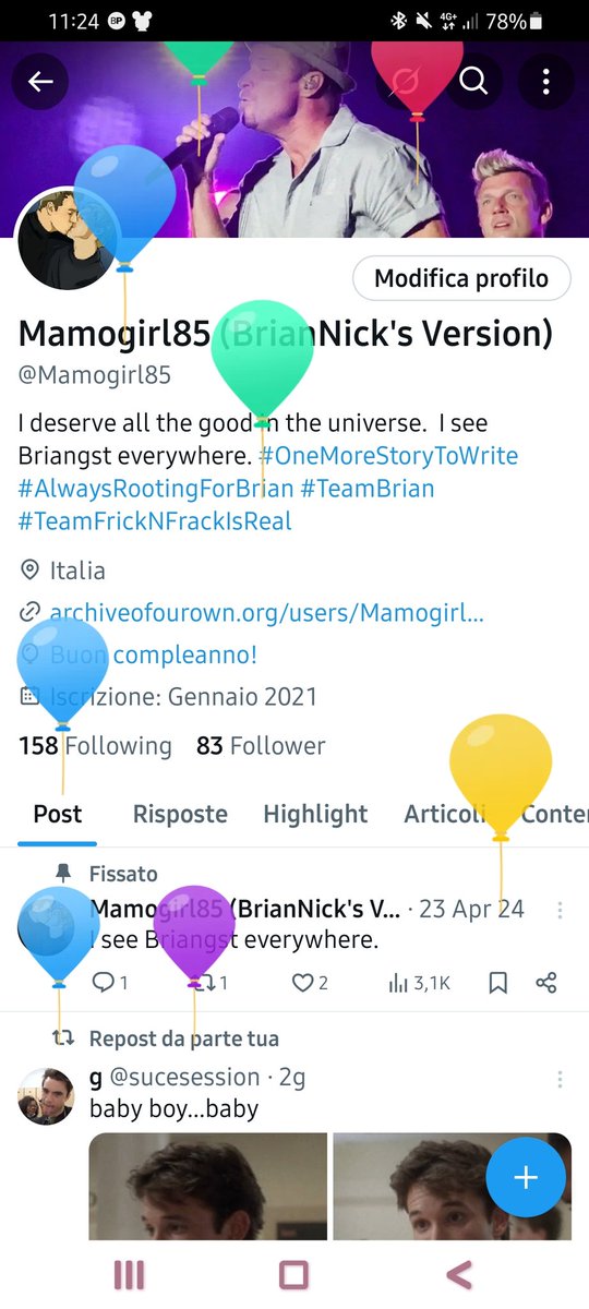 Mamogirl85 (BrianNick's Version) tweet media