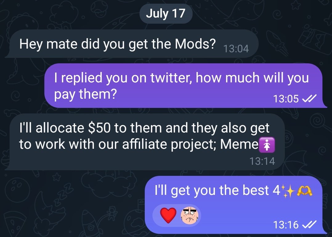 CryptoMaliel's tweet photo. As a Moderator you can bag your first $400-500$ Monthly Gig!!

There's a secret to bagging Mod Gigs and I'll reveal it at the end of the thread,

If these doesn't give you your first Gig in few months after implementing you can unfollow me.

Retweet and Walk with me 🧵 https://t.co/SMhGCryOCr