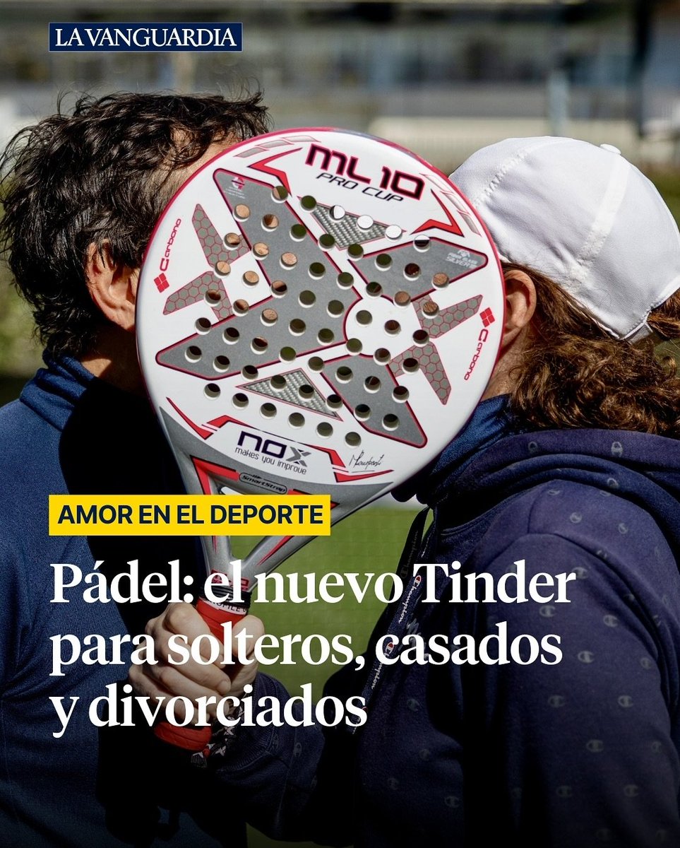Mejor una pala en el pádel que un palazo en el Tinder...
