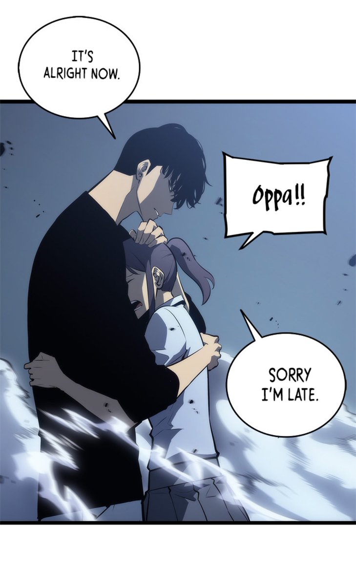 xyrden's tweet photo. the way jinwoo told the orcs to be quiet and stay still until he comforted jinah and made sure her and the kids are okay shows how caring he is https://t.co/Fh5XgYvhjY
