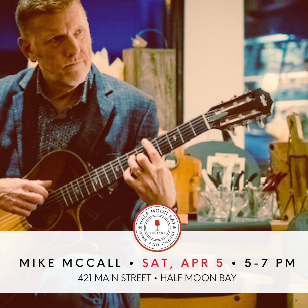Join us on Saturday, April 5 from 5-7 pm for an evening with Mike McCall playing Spanish guitar! 
Relax, sip, and enjoy the beautiful ambiance as Mike creates the perfect soundtrack to your Saturday evening.
hmbwineandcheese.com/wine-bar-music…
#LiveMusic #MikeMcCall #HMBWineAndCheese