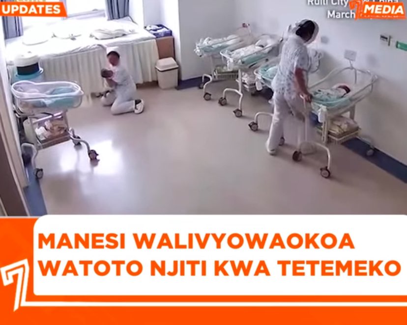 Aisee Kuna nchi zina matetemeko balaa, all in all Hawa manesi wanastahili pongezi Kubwa sana.

Wamefanya kazi bora sana, full video ipo hapo kwa Comment.