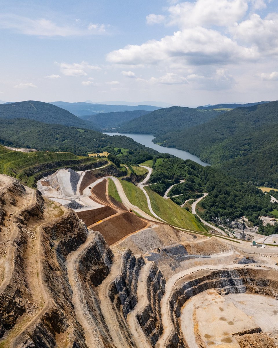The view from our worksite isn’t too bad! Hard work with a great backdrop makes all the difference.