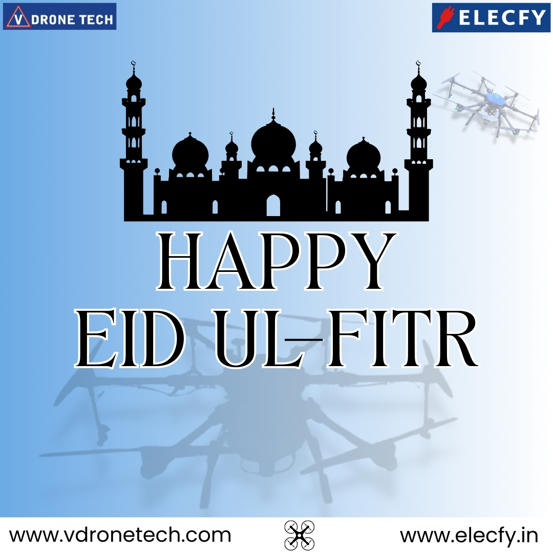 ElecfyI22857's tweet image. Elecfy wishes you a joyous and blessed Eid-ul-Fitr! May this special day bring happiness, prosperity, and countless blessings to you and your loved ones. 🌙🕌💫 #EidMubarak #VDronetech #Blessings #FestivalOfJoy #elecfy