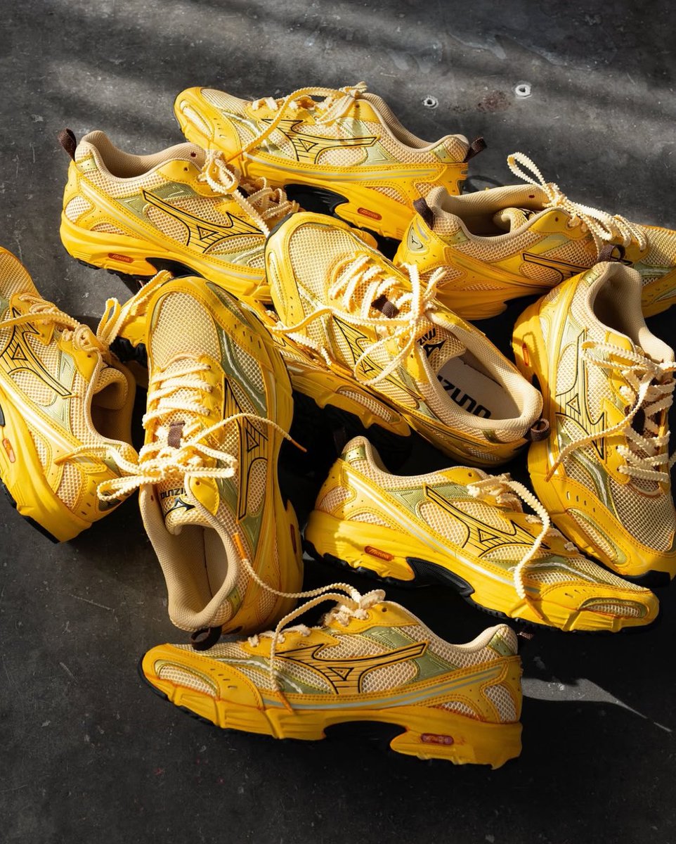 Hand-Dyed Mizuno’s by JW STUDIO (2025) 💛
