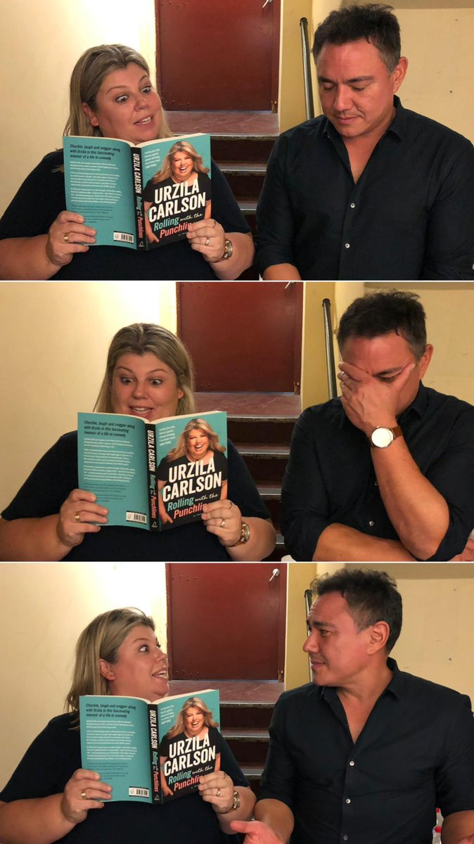 sampangtonight's tweet image. Don’t miss story time with Urzila Carlson!

#SamPangTonight | 8.40 Tonight on @Channel10AU and 10 Play