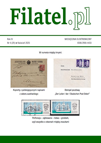 Pobiliśmy kolejny rekord - kwietniowy numer ma aż 80 stron i już jest dostępny na filatel.pl Miłego czytania!