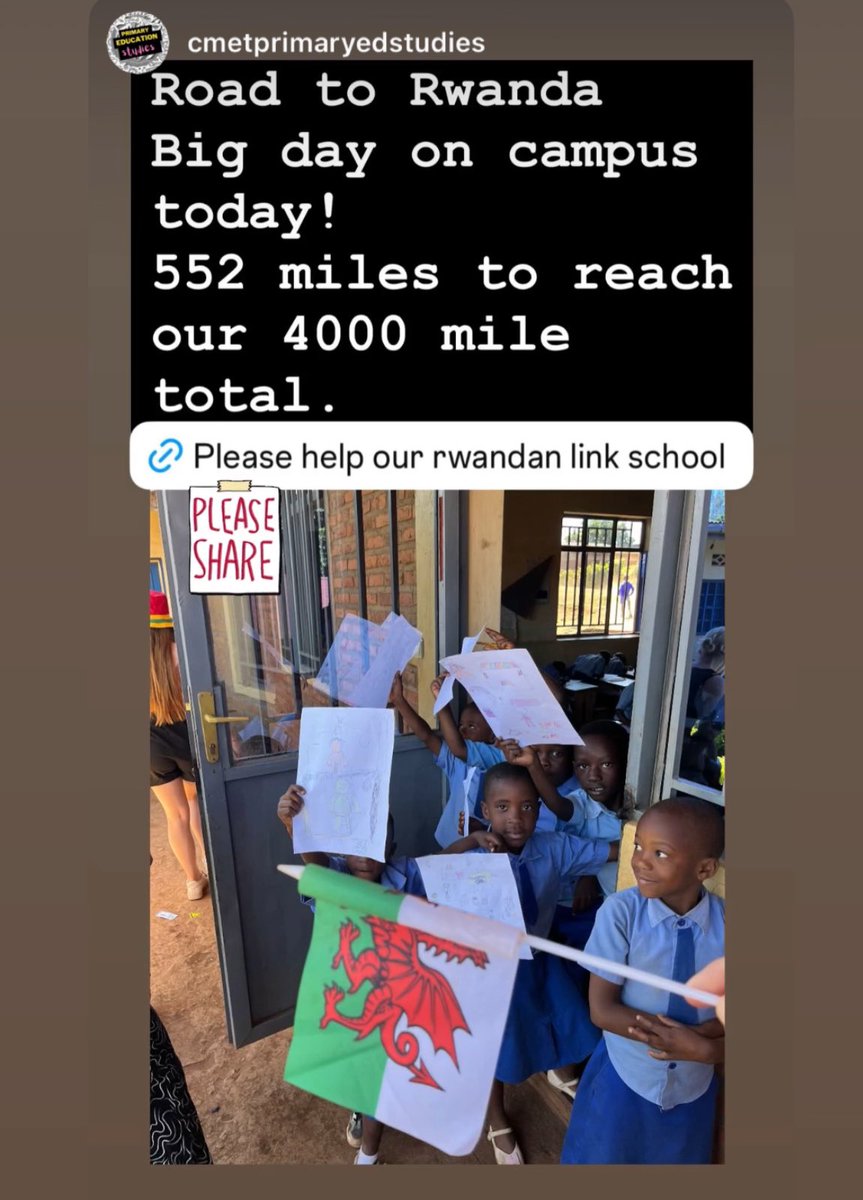 Big day on campus
552 miles to go! 

Please support and eat our cakes we are selling at the bake sale 

gofundme.com/f/ntnm2c-road-…

<a href="/cardiffmet/">Cardiff Metropolitan University</a> <a href="/CMetEdStudies/">CardiffMetPrimaryEdStudies</a> <a href="/ITEcardiffmet/">ITE Cardiff Met</a> <a href="/CardiffMetSU/">Cardiff Met SU</a>