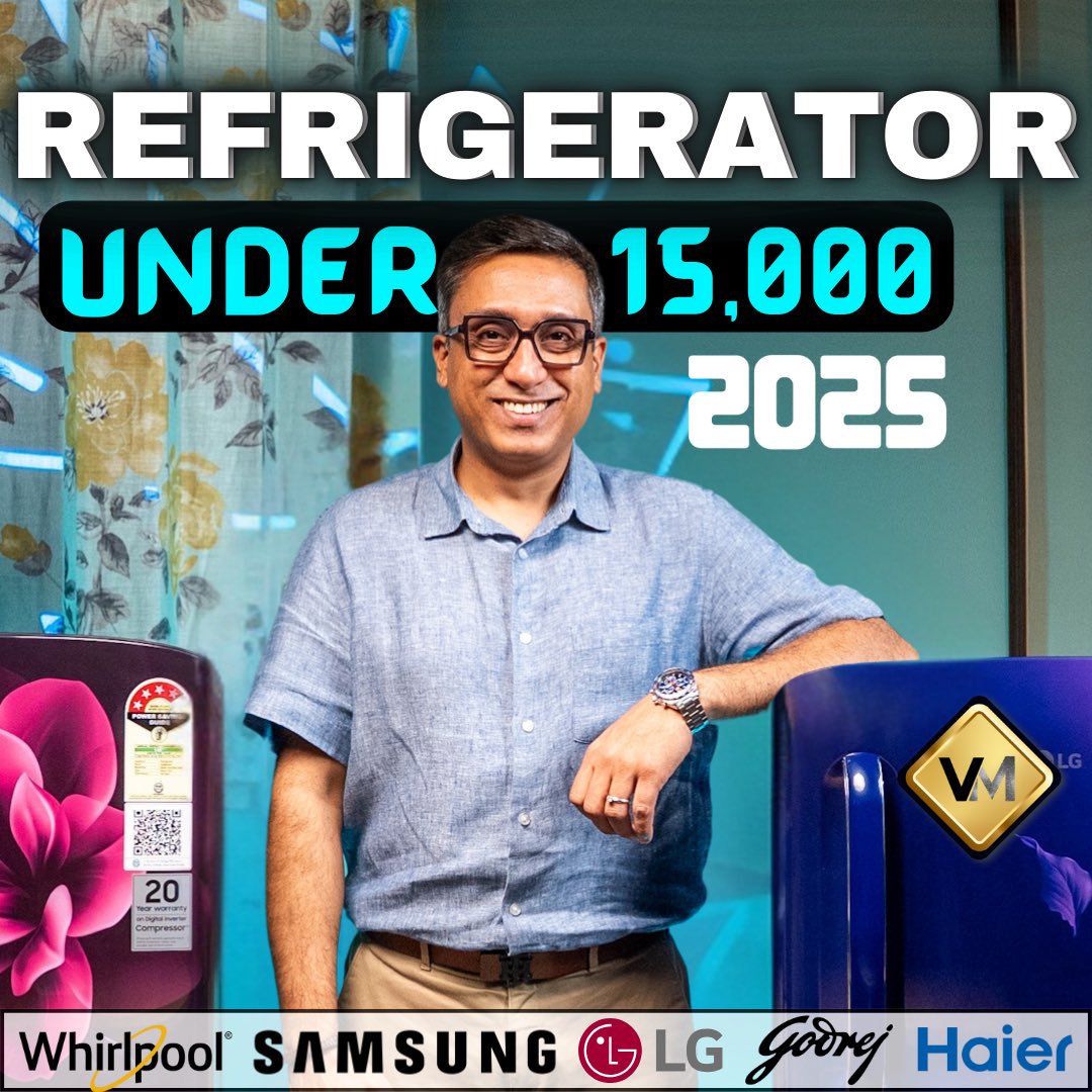 Vineet Malhotra (@vm__one) on Twitter photo No more marketing tricks will work when I tell you the Best Refrigerators under 15,000. Video coming next. ๐๐ฝ No more marketing tricks will work when I tell you the Best Refrigerators under 15,000. Video coming next. ๐๐ฝ