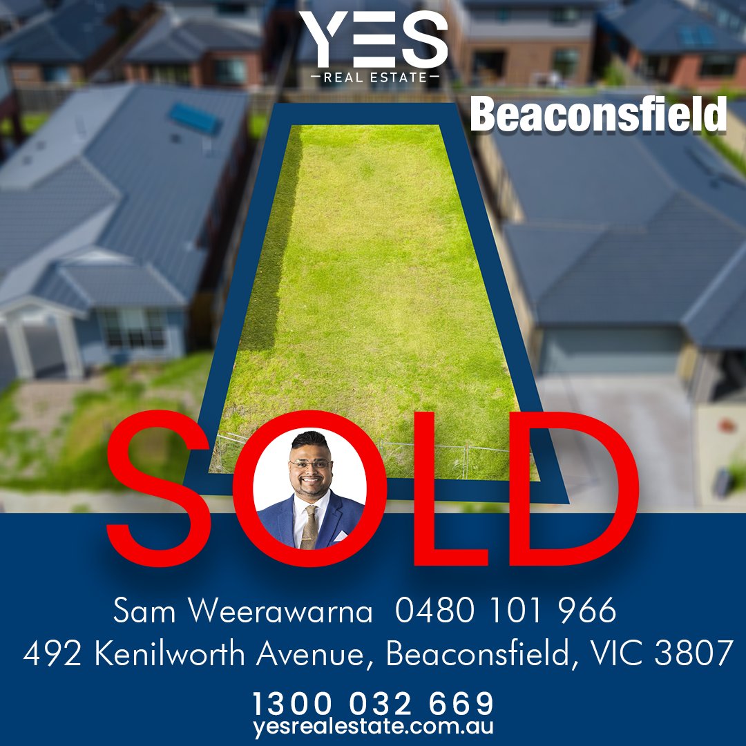 samweerawarna's tweet image. 🔥𝗙𝗔𝗦𝗧, 𝗘𝗙𝗙𝗜𝗖𝗜𝗘𝗡𝗧, 𝗦𝗢𝗟𝗗!🔥 

🔵 We don’t just list properties—we make them sell fast! 

📞 Sam Weerawarna | 0480 101 966

☎ 𝗬𝗘𝗦 𝗥𝗲𝗮𝗹 𝗘𝘀𝘁𝗮𝘁𝗲 | 1300 032 669
🌐yesrealestate.com.au

#YesRealEstateAustralia #LandSold #FastSale #Sold #melbourne