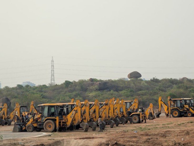 Why is the media silent on HCU land? <a href="/timesofindia/">The Times Of India</a> <a href="/TimesNow/">TIMES NOW</a> <a href="/TheSouthfirst/">South First</a> <a href="/thewire_in/">The Wire</a> <a href="/timesofindia/">The Times Of India</a> <a href="/TV9Telugu/">TV9 Telugu</a> <a href="/etvtelangana/">ETVTelangana</a> <a href="/thenewsminute/">TheNewsMinute</a> <a href="/ANI/">ANI</a> <a href="/aajtak/">AajTak</a> <a href="/_INDIAAlliance/">INDIA Alliance Parody</a> <a href="/RahulGandhi/">Rahul Gandhi</a> <a href="/priyankagandhi/">Priyanka Gandhi Vadra</a> <a href="/ravishndtv/">ravish ndtv</a> <a href="/abhisar_sharma/">Abhisar Sharma</a> <a href="/pratimamishra04/">Pratima Mishra</a>