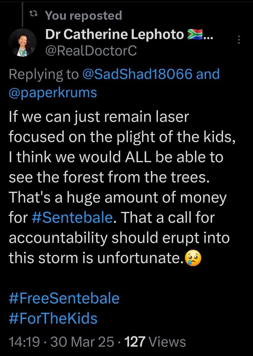 RealDoctorC's tweet image. A plea to all #Basotho and friends of #Lesotho and #Botswana everywhere, let us rally together to SAVE #Sentebale. Many lives depend on it. 🇱🇸🇧🇼🙏🏾💜🙌🏾

#FreeSentebale 
#ForTheKids 
#SophieMustGo
#Lstwitter