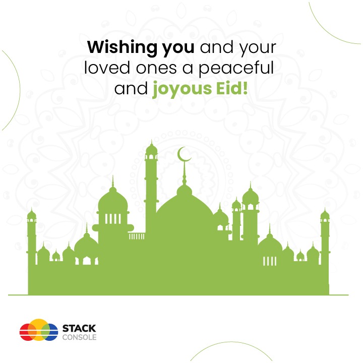 stackconsole's tweet image. Wishing you a joyful and prosperous Eid! May your work be filled with success and your personal life with peace and happiness. Eid Mubarak!