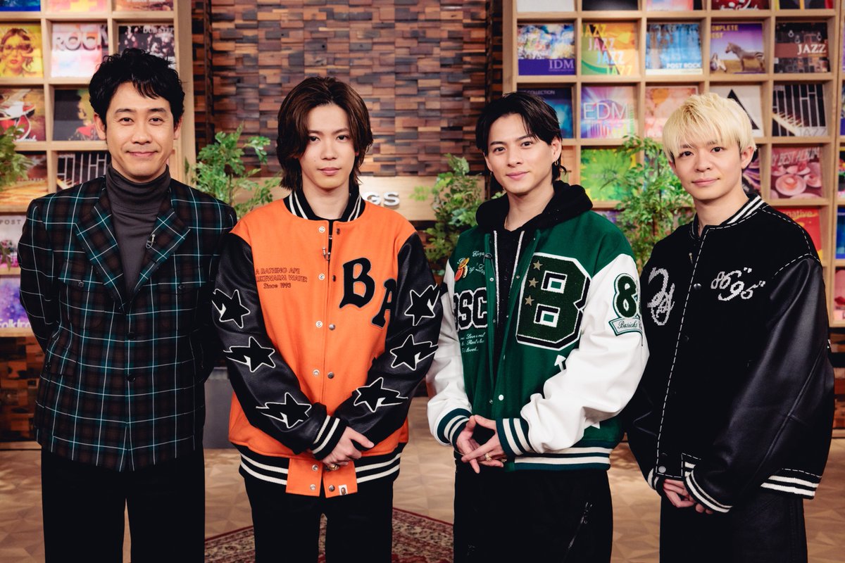 iza_edit's tweet photo. 【画像多数】Number_i「SONGS」に初登場！「JELLY」をテレビ初披露　トークで明かされる3人の思いとは　4・10オンエア

▼詳細はこちら
https://t.co/ElOlF0RAXN https://t.co/RDfLBeQGvw